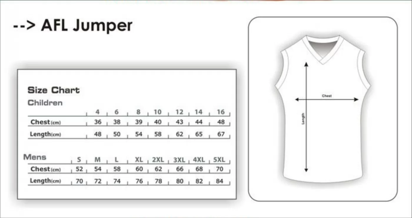 Jumper Sizes