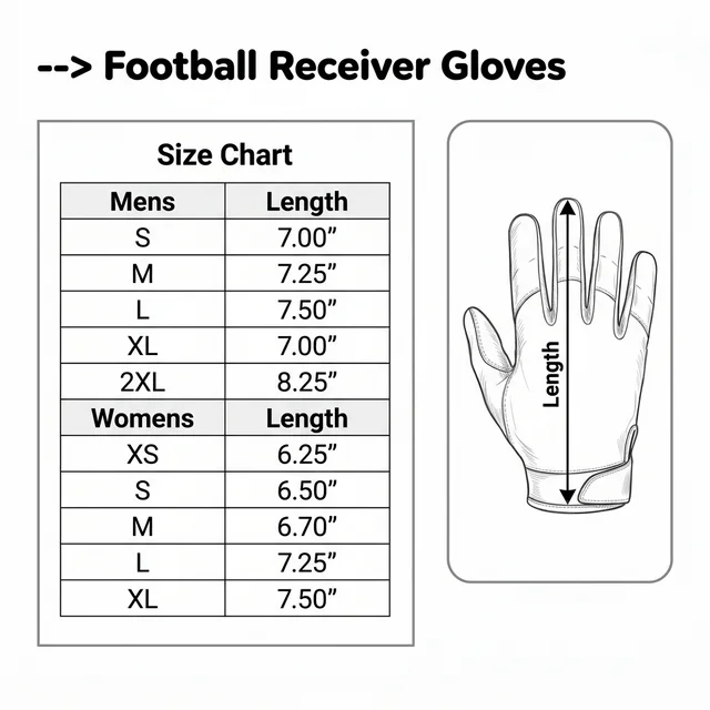 Football Receiver Gloves