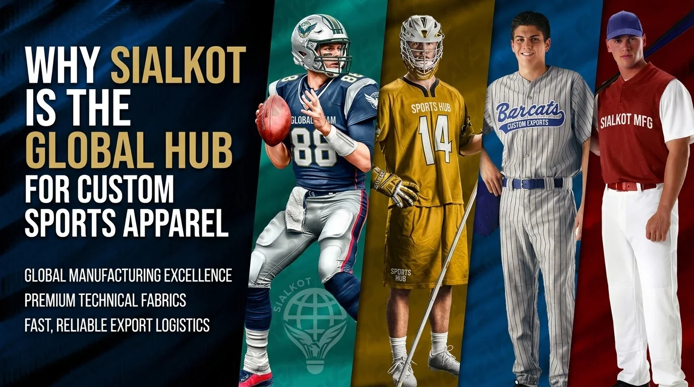 Why Sialkot is the Global Hub for Custom Sports Apparel