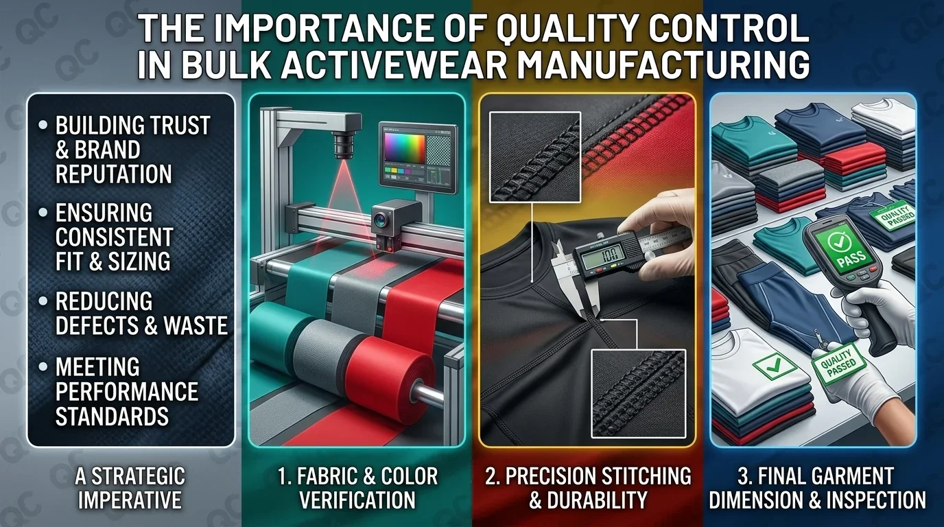 The Importance of Quality Control in Bulk Activewear Manufacturing