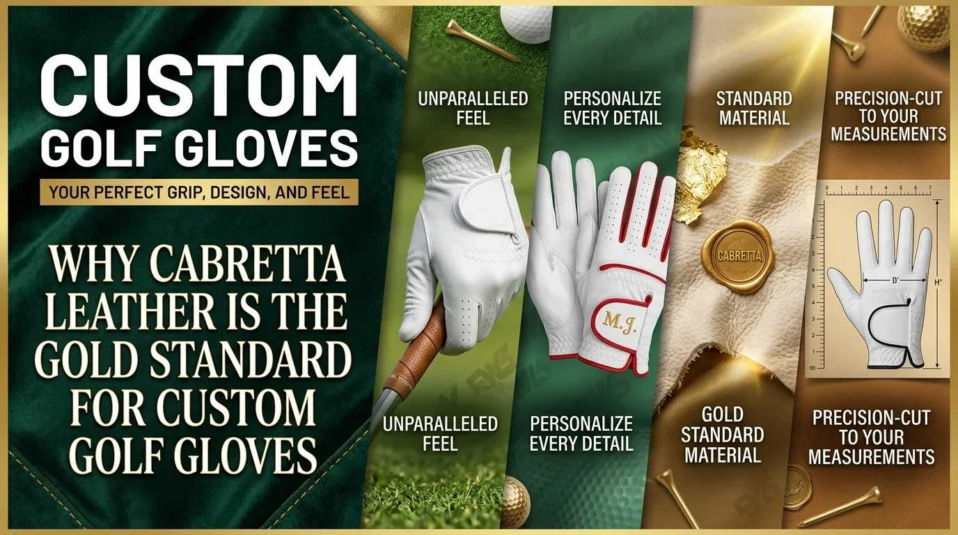 Why Cabretta Leather is the Gold Standard for Custom Golf Gloves