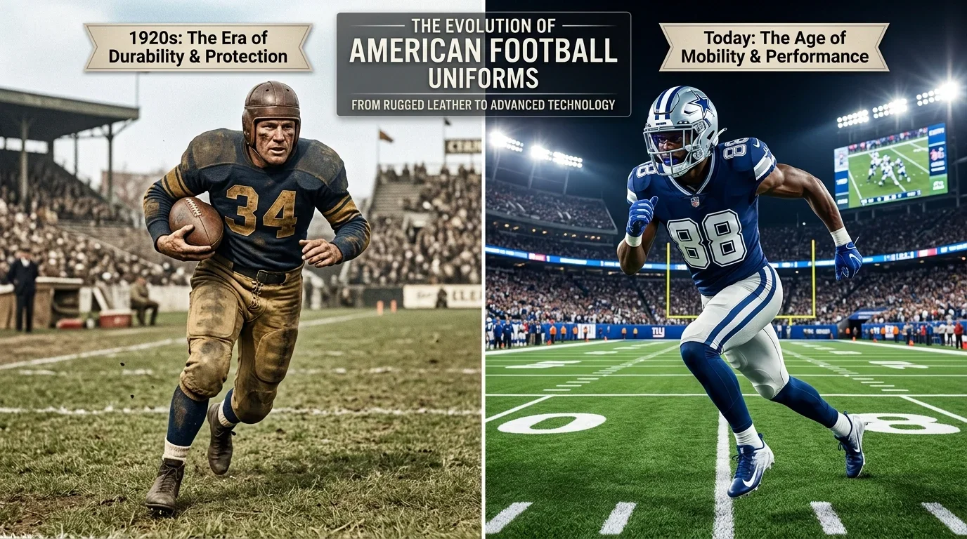 The Evolution of American Football Uniforms: Durability Meets Mobility
