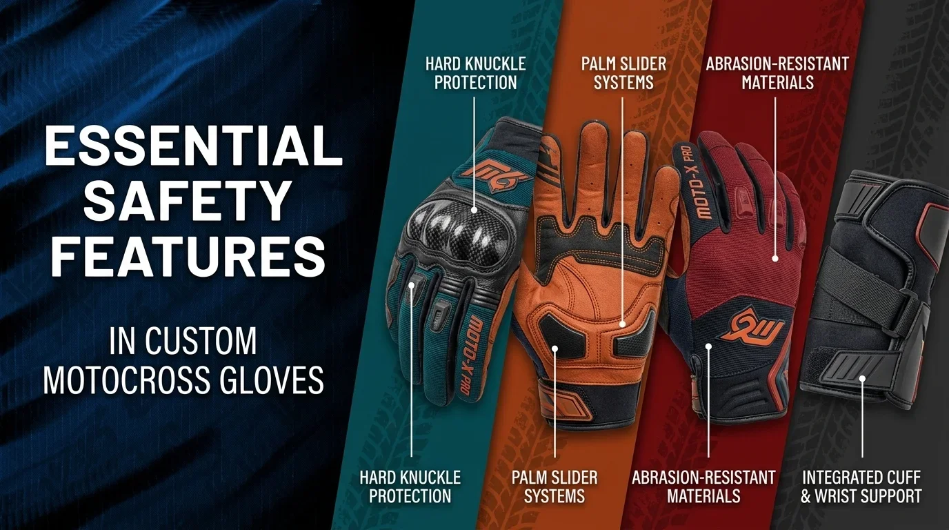Essential Safety Features in Custom Motocross Gloves
