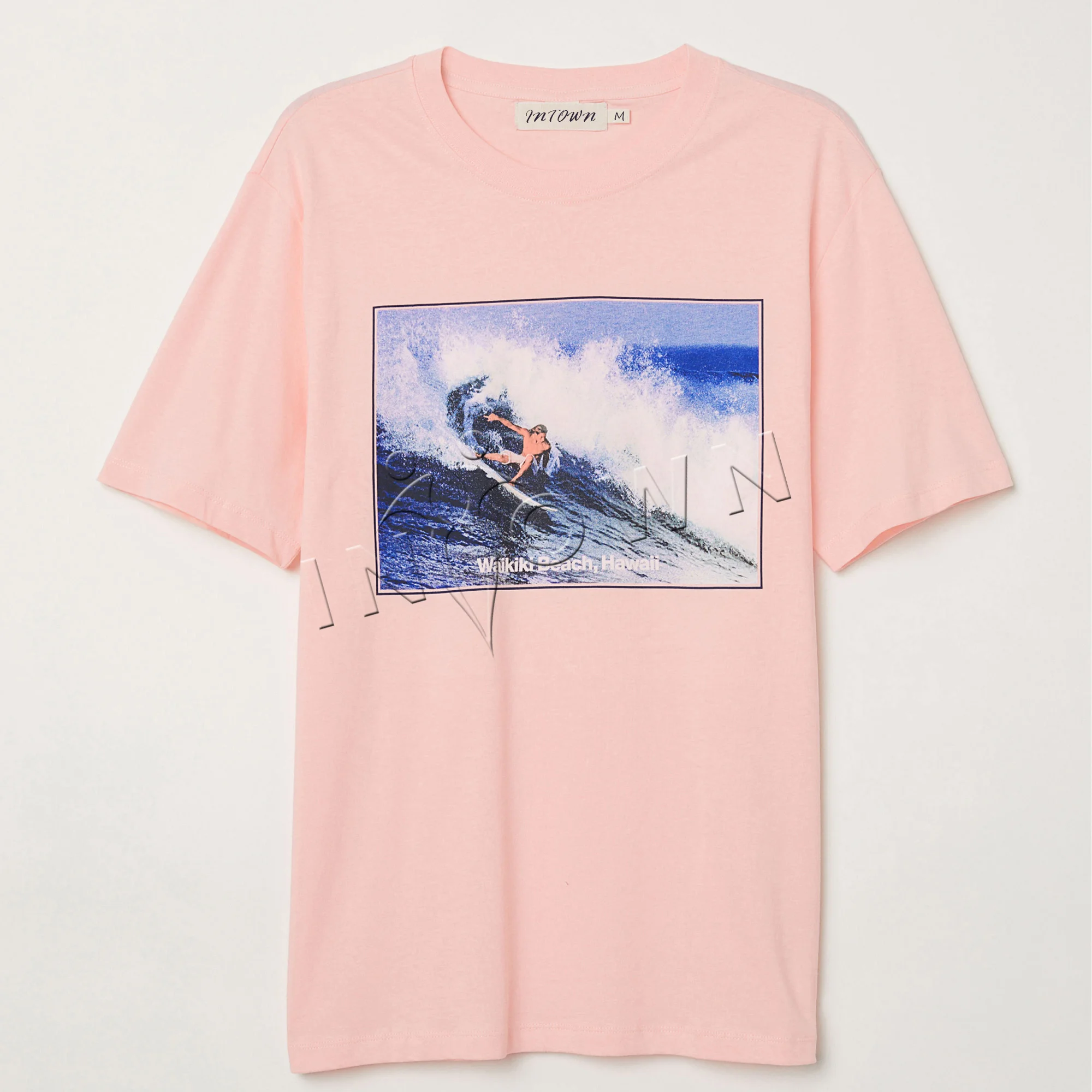 T-shirt with Printed Design