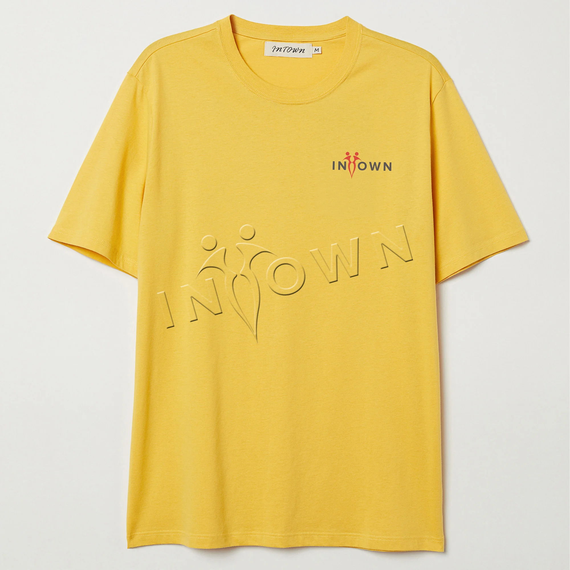T-shirt with Printed Design