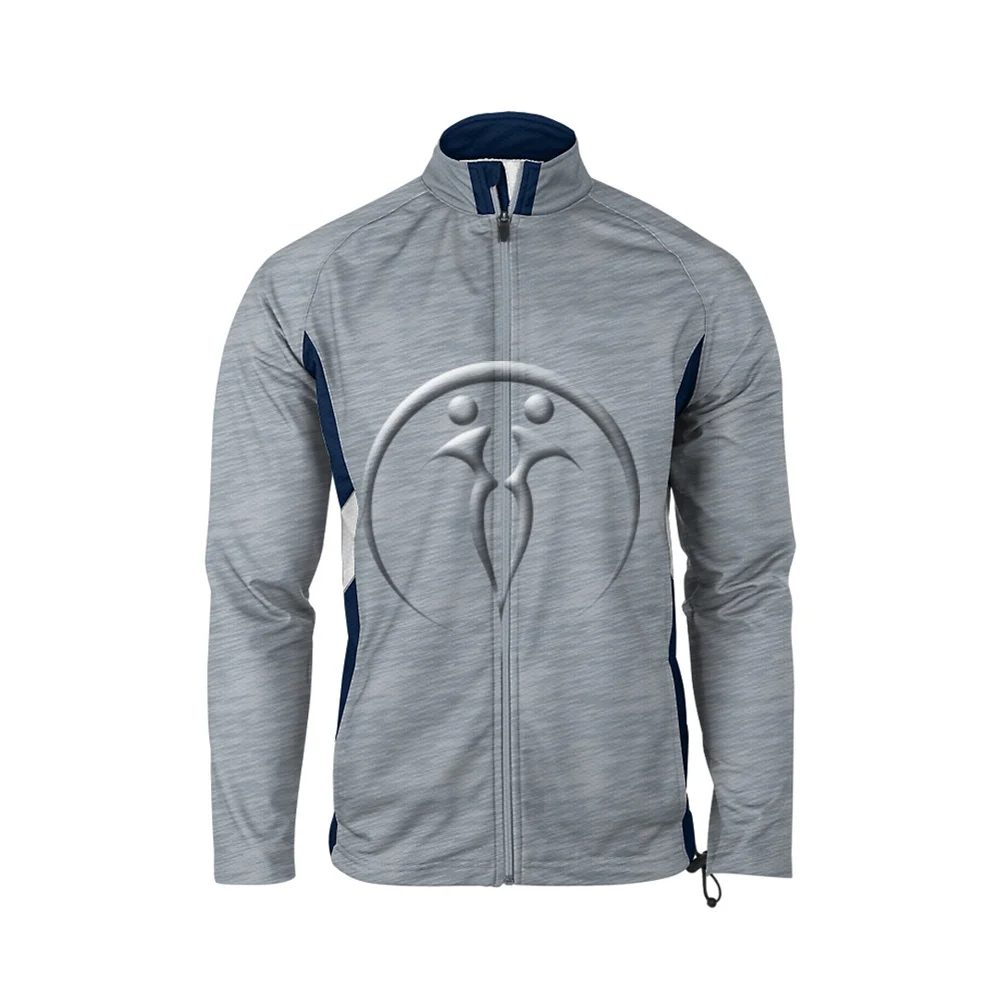 Custom Men Warm-Up Full-Zip Jacket