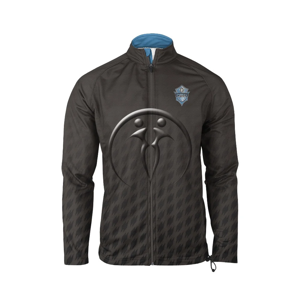 Custom Men Warm-Up Full-Zip Jacket