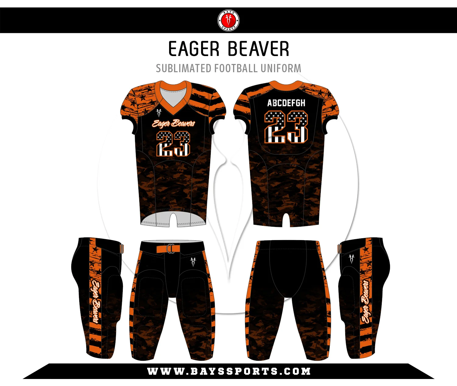 Sublimated Football Uniforms