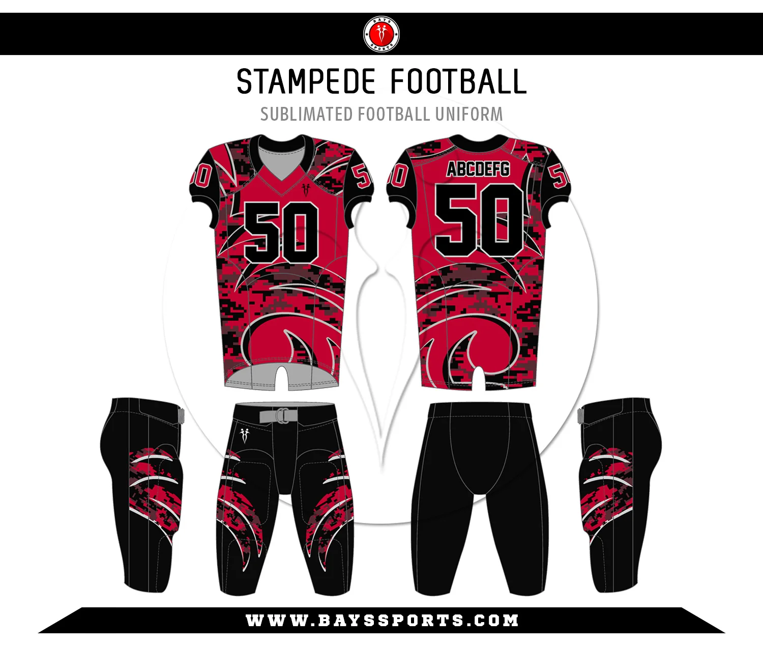 Sublimated Football Uniforms