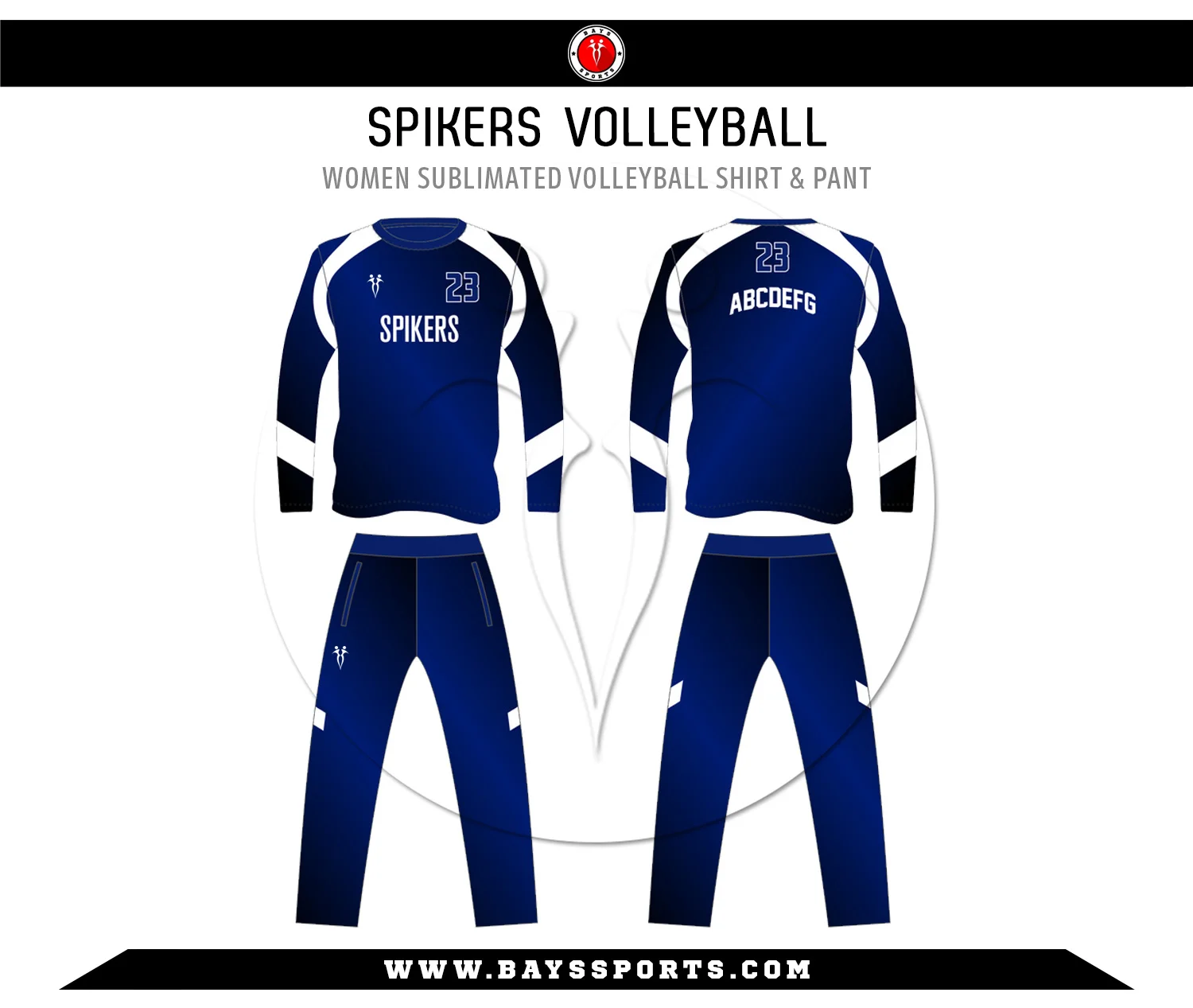 Sublimated Volleyball Uniform