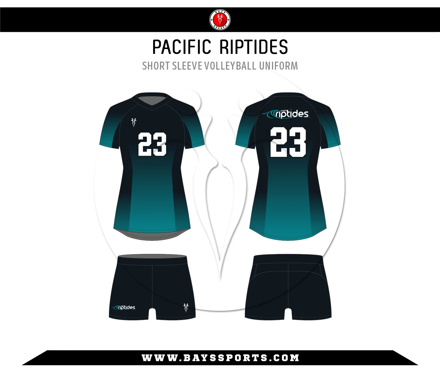 Sublimated Volleyball Uniform