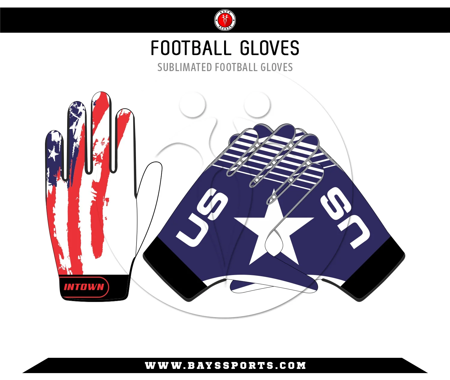 Custom Football Gloves