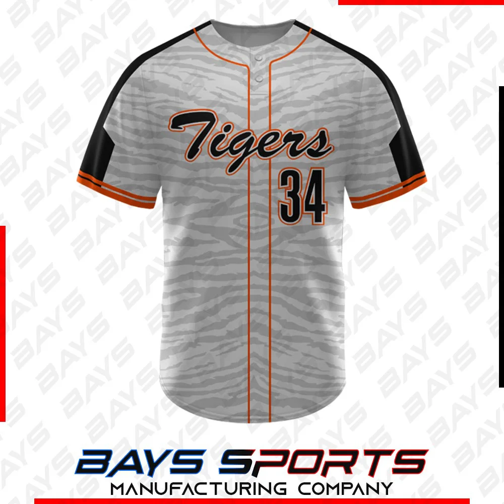 2 Button Baseball Jersey