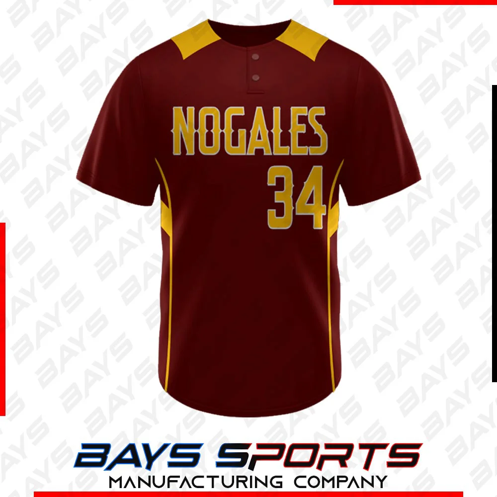 2 Button Baseball Jersey