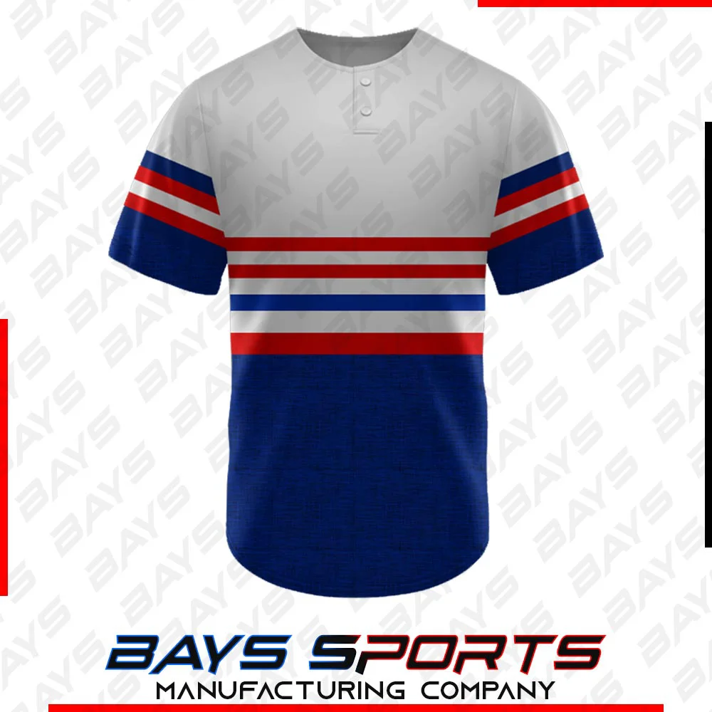 2 Button Baseball Jersey