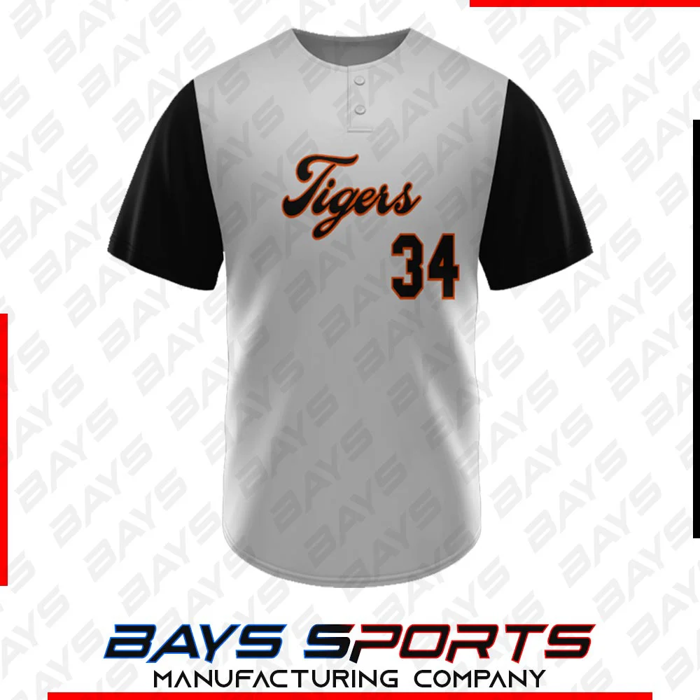 2 Button Baseball Jersey