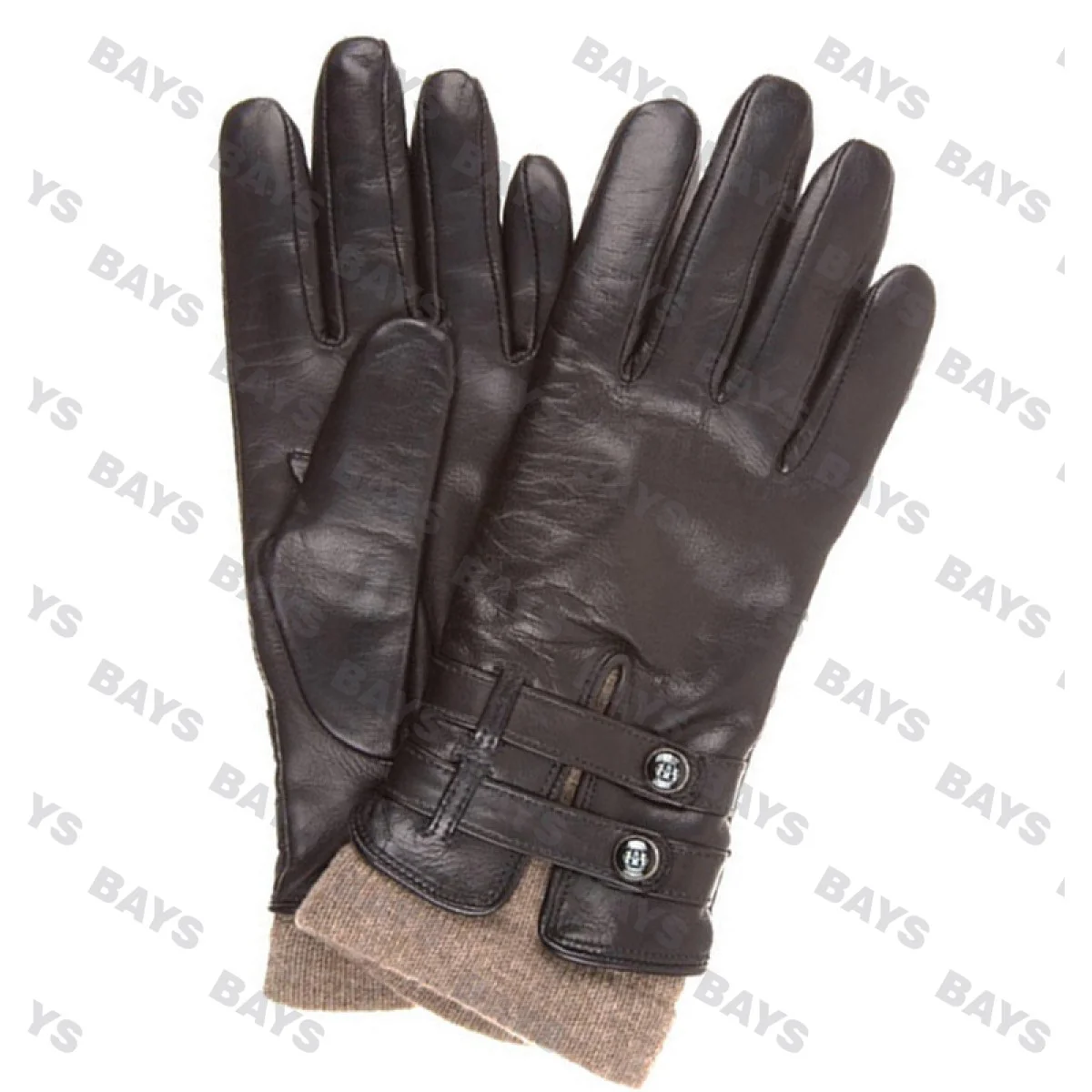 Leather-Crafted Women Gloves