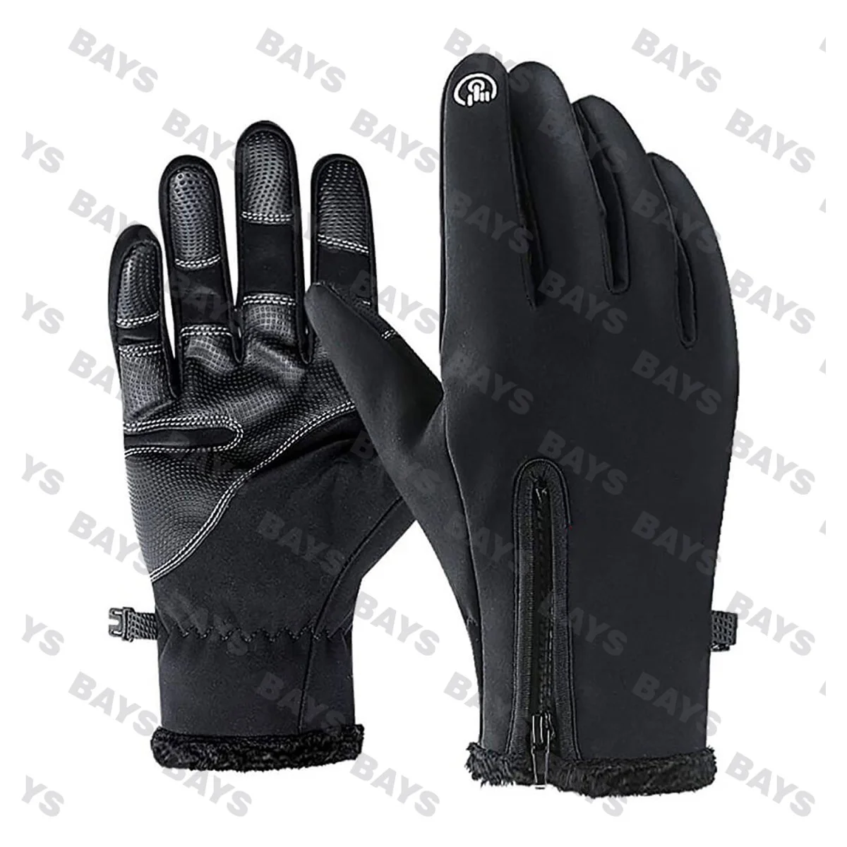 Grip-Enhanced Warm Gloves