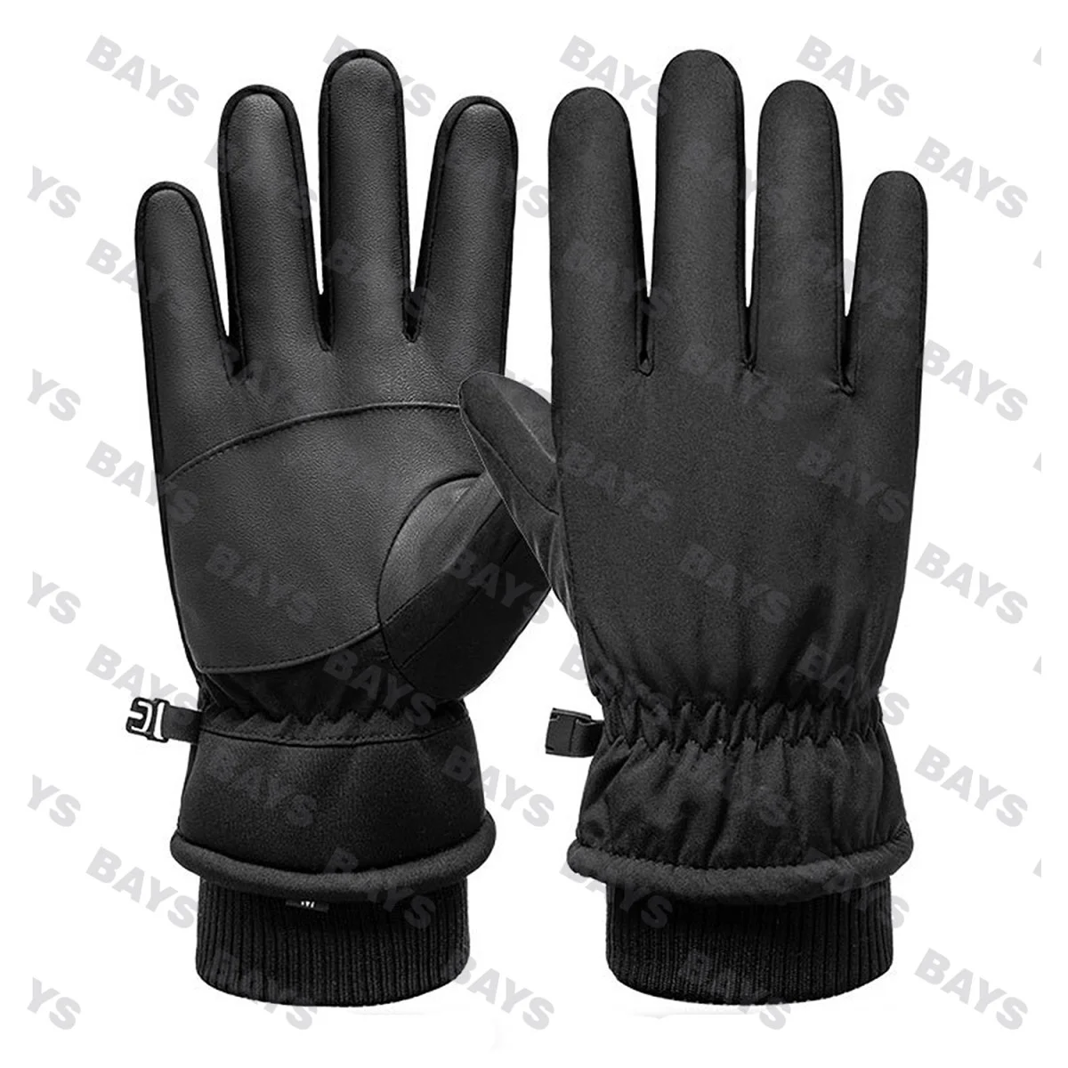 Leather-Crafted Waterproof Gloves