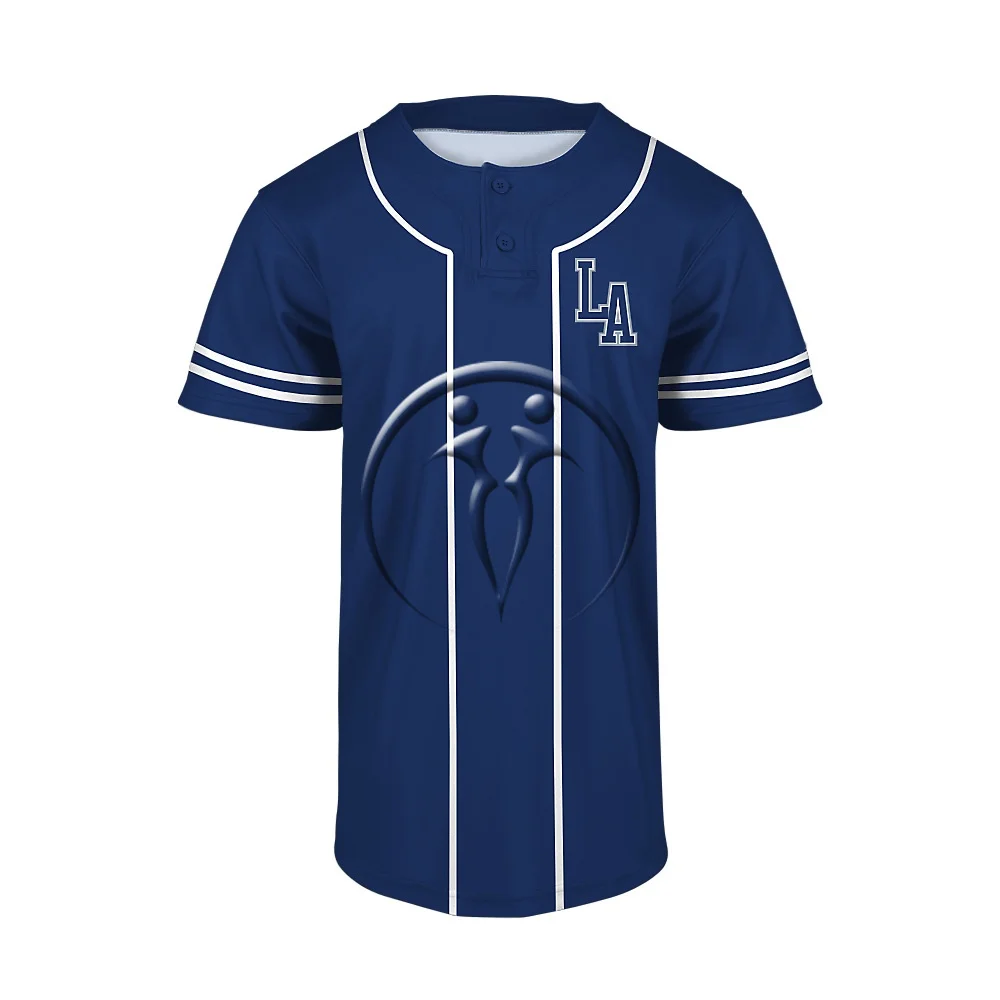 Custom 2 Button Short Sleeve Baseball Jerseys