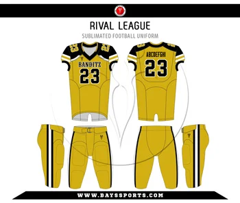 Sublimated Football Uniforms - Premium Custom Football | Bays Sports