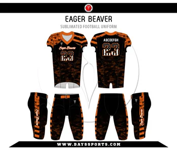 Sublimated Football Uniforms - Premium Custom Football | Bays Sports