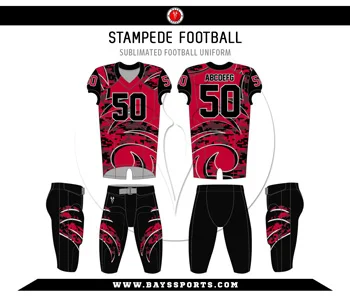 Sublimated Football Uniforms - Premium Custom Football | Bays Sports