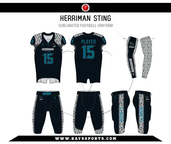 Sublimated Football Uniforms - Premium Custom Football | Bays Sports