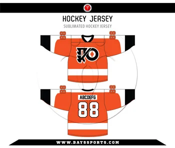 Sublimated Hockey Jersey - Premium Custom Ice Hockey | Bays Sports