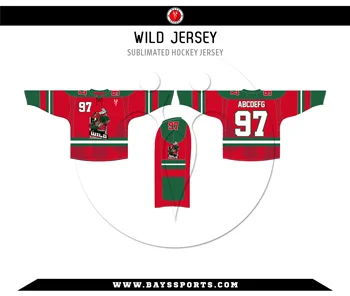 Sublimated Hockey Jersey - Premium Custom Ice Hockey | Bays Sports