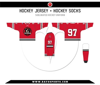 Sublimated Hockey Uniform - Premium Custom Ice Hockey | Bays Sports