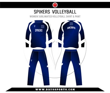 Sublimated Volleyball Uniform - Premium Custom Volleyball | Bays Sports