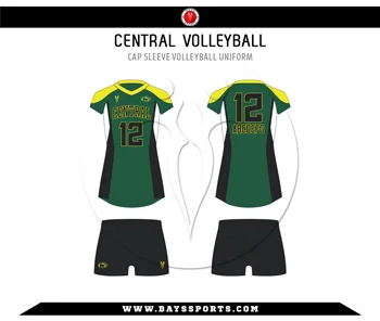 Sublimated Volleyball Uniform - Premium Custom Volleyball | Bays Sports