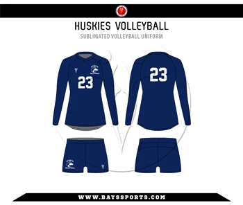 Sublimated Volleyball Uniform - Premium Custom Volleyball | Bays Sports
