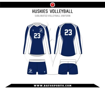 Sublimated Volleyball Uniform - Premium Custom Volleyball | Bays Sports