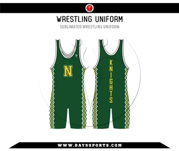 Sublimated Wrestling Uniform - Premium Custom Wrestling | Bays Sports