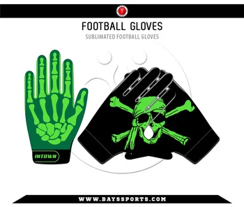 Custom Football Gloves - Premium Custom Football Receiver Gloves | Bays Sports