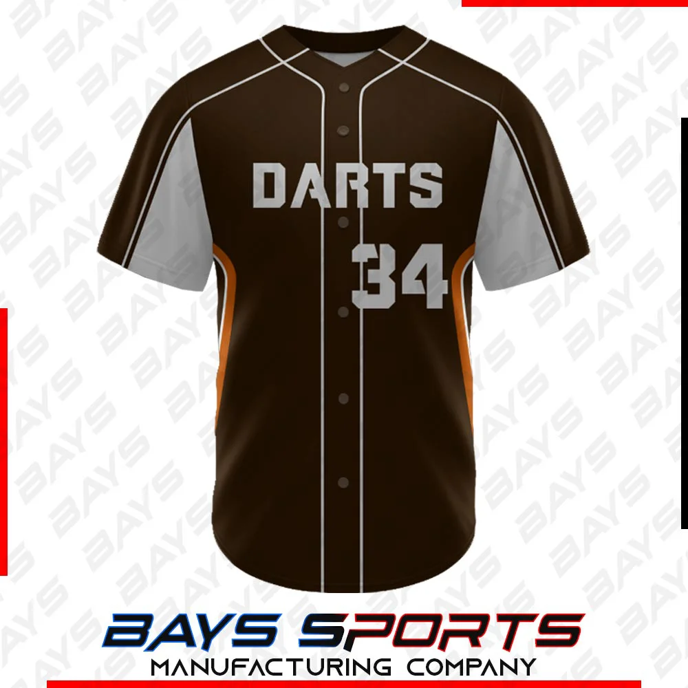 Full Button Jersey - Premium Custom Full Button | Bays Sports