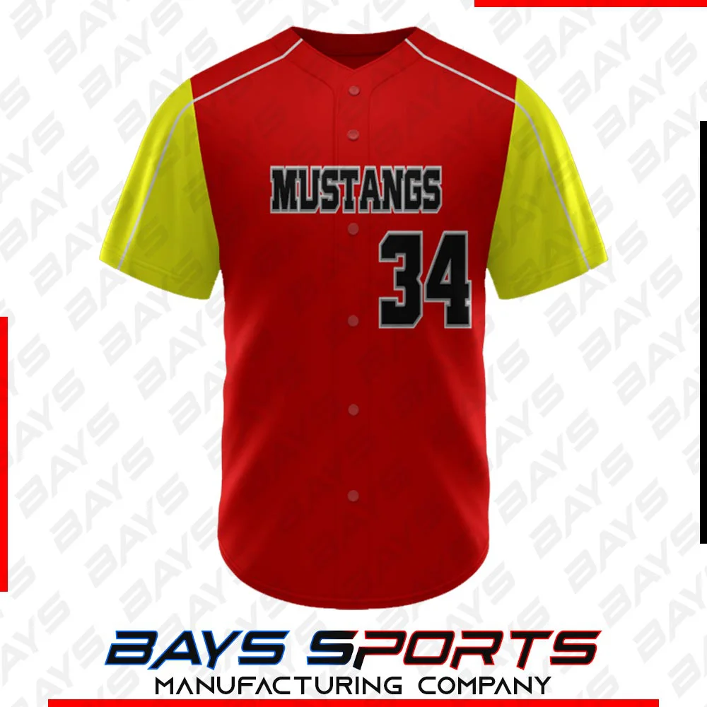 Full Button Jersey - Premium Custom Full Button | Bays Sports