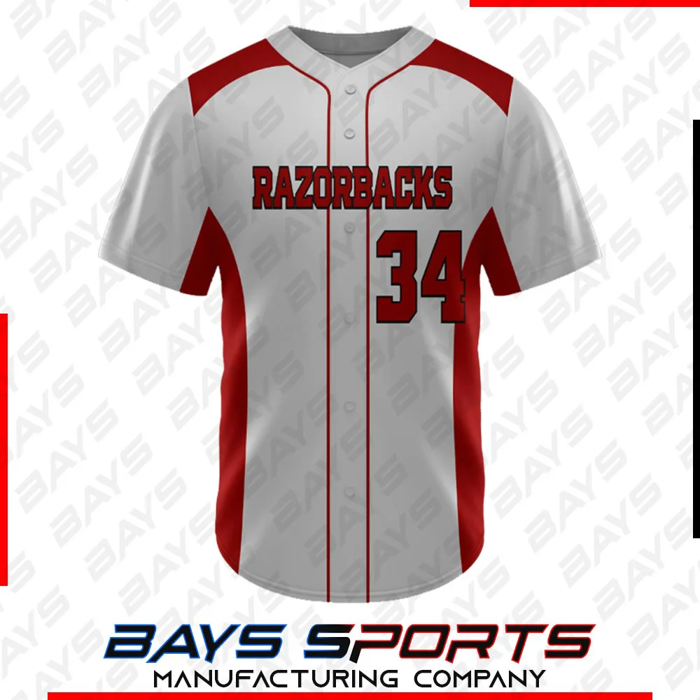 Full Button Jersey - Premium Custom Full Button | Bays Sports