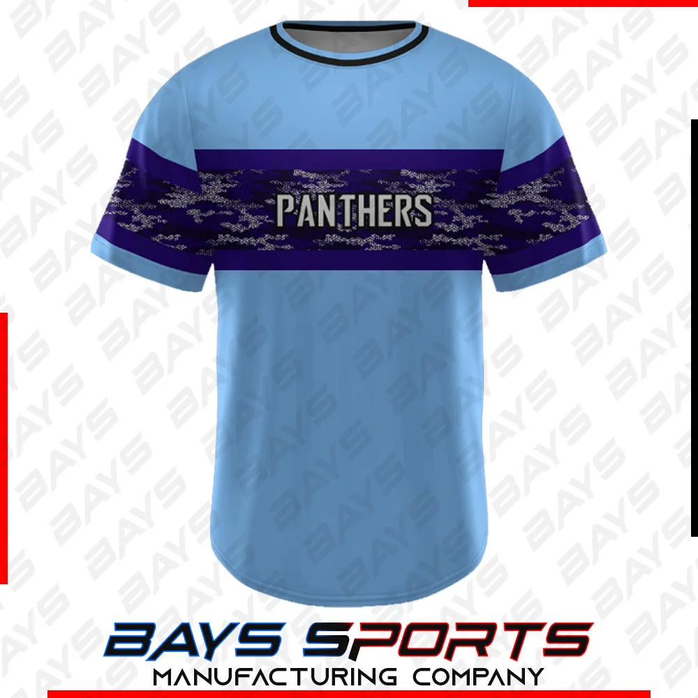 Crew Neck T Shirt - Premium Custom Crew Neck Jersey | Bays Sports