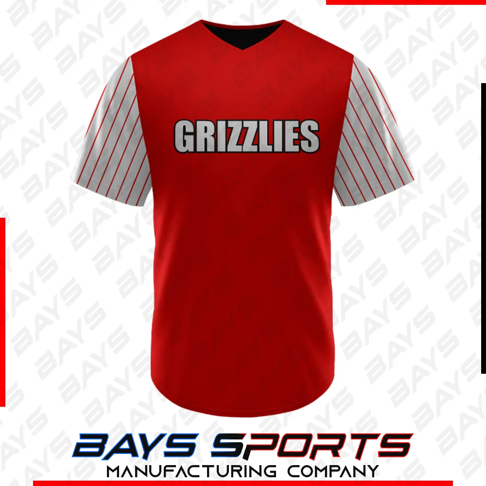 V-Neck Jersey - Premium Custom V Neck Jersey | Bays Sports