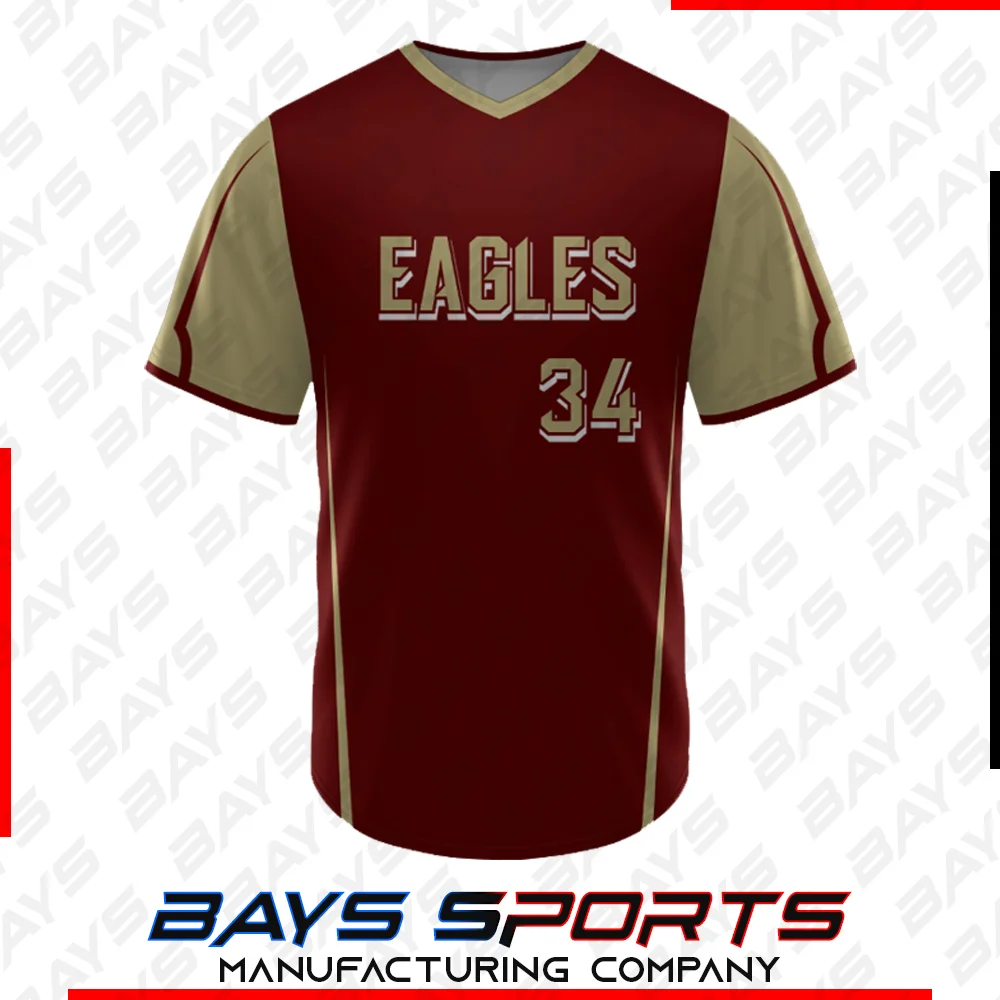 V Neck Jersey - Premium Custom V Neck Jersey | Bays Sports