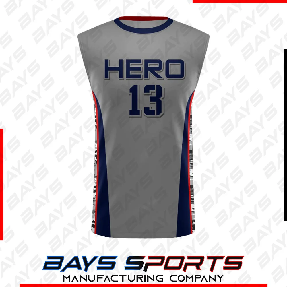 Sleeveless Jersey - Premium Custom Sleeveless Jersey | Bays Sports