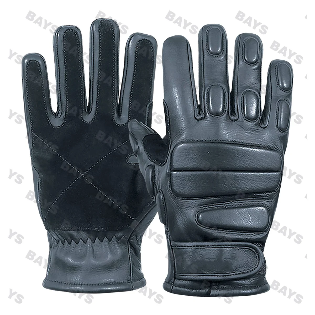 Anti Riot Tectical Gloves Leather-Crafted - Premium Custom Anti Riot Tectical Gloves | Bays Sports