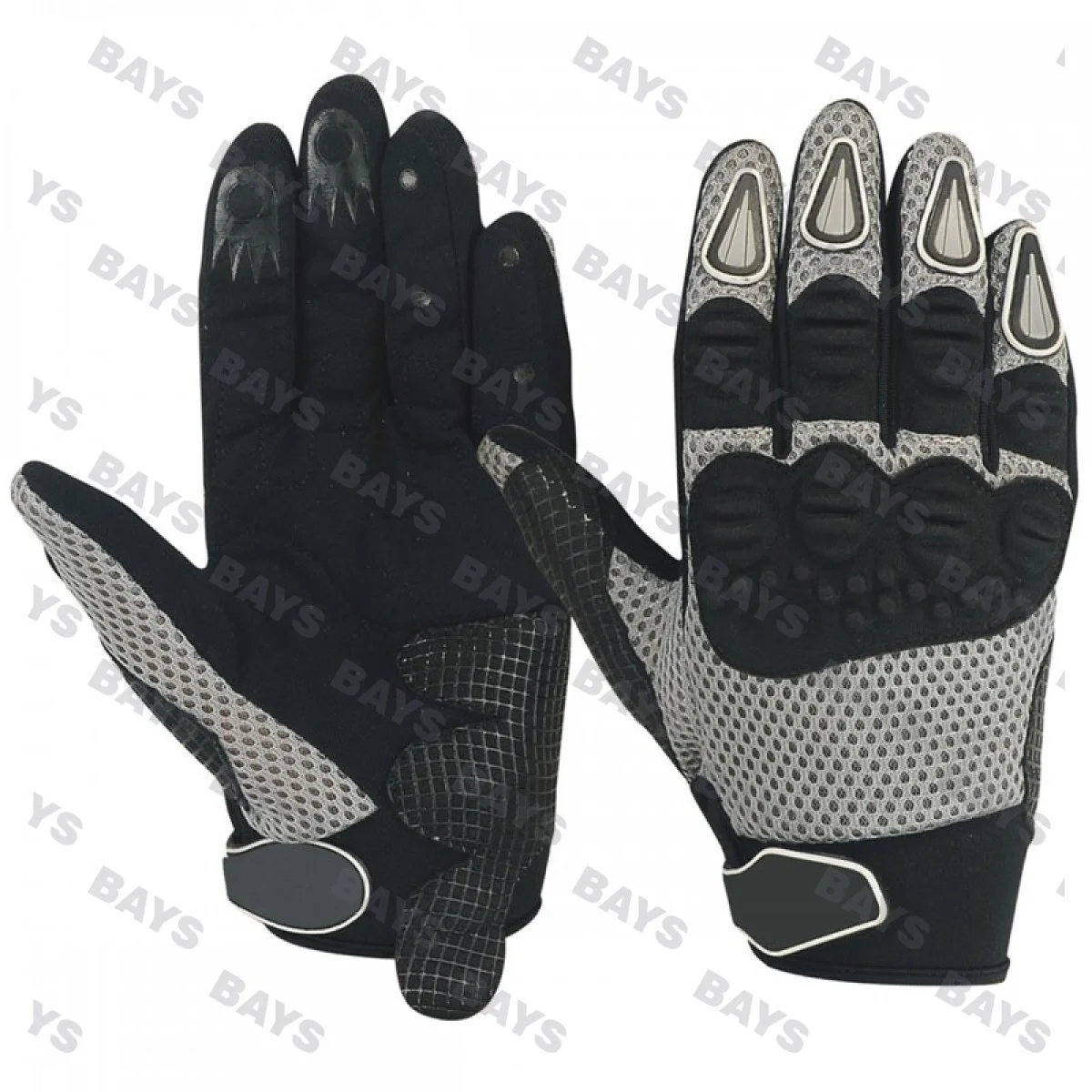 Leather-Crafted Motocross Gloves - Premium Custom Motocross Gloves | Bays Sports