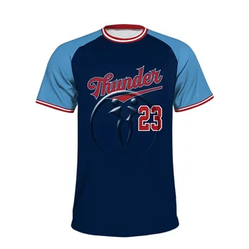 Crew Neck Short Sleeve Baseball Jerseys - Premium Custom Baseball | Bays Sports