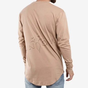Side Zip Curved Hem Shirt (View 2) - Custom Shirts