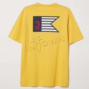 T-shirt with Printed Design (View 2) - Custom Shirts