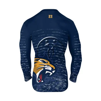 Custom Ultra Performance Long Sleeve Compression (View 2) - Custom Compression